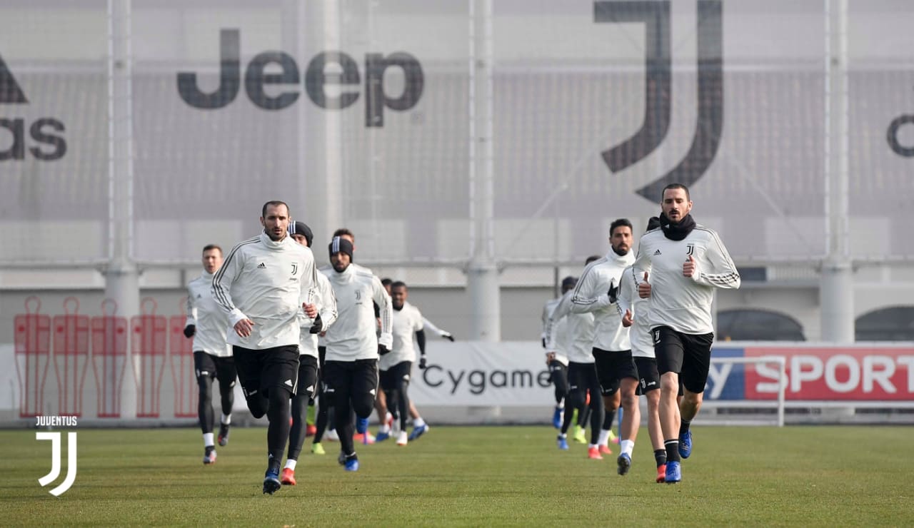 Juve return for first training of 2019 Juventus
