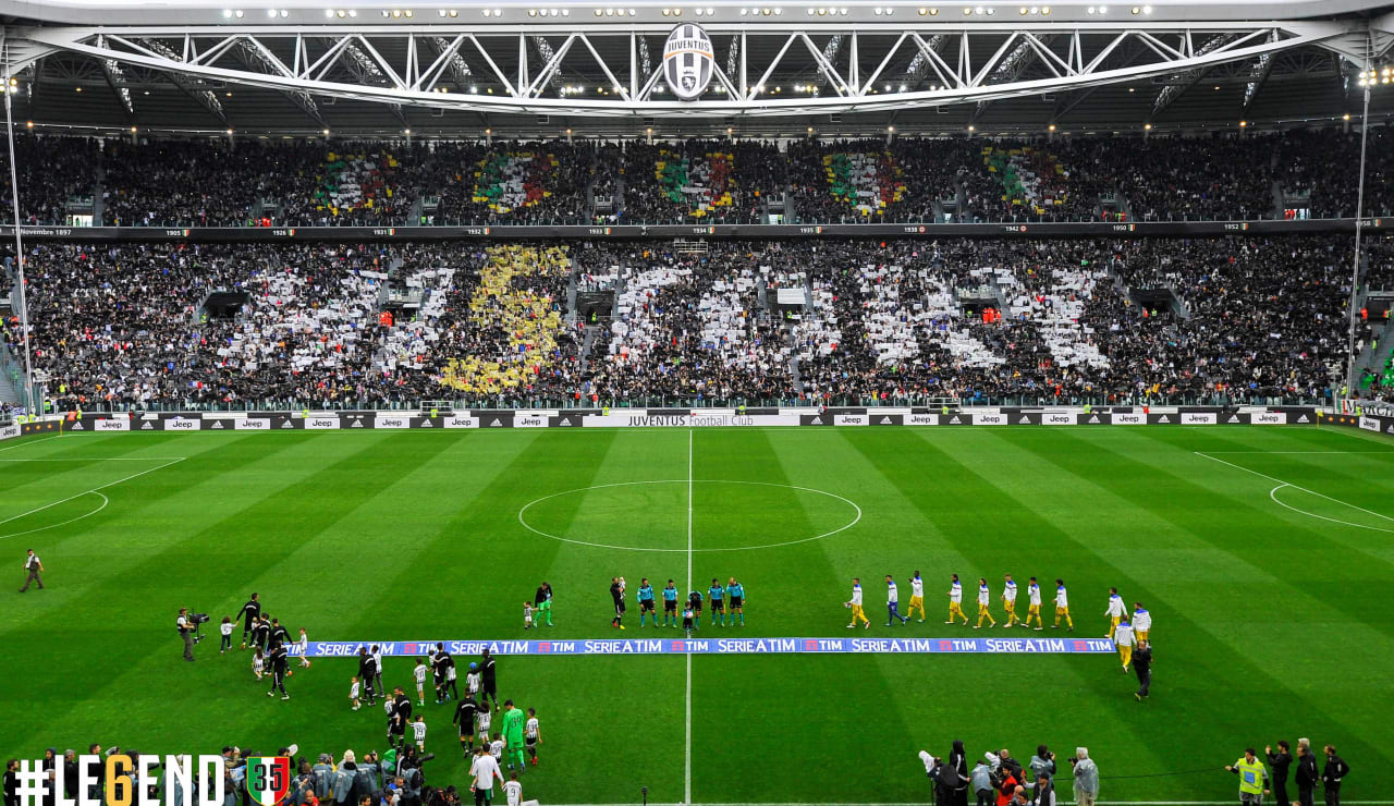 Six years of Juventus  Stadium tifo  Juventus 