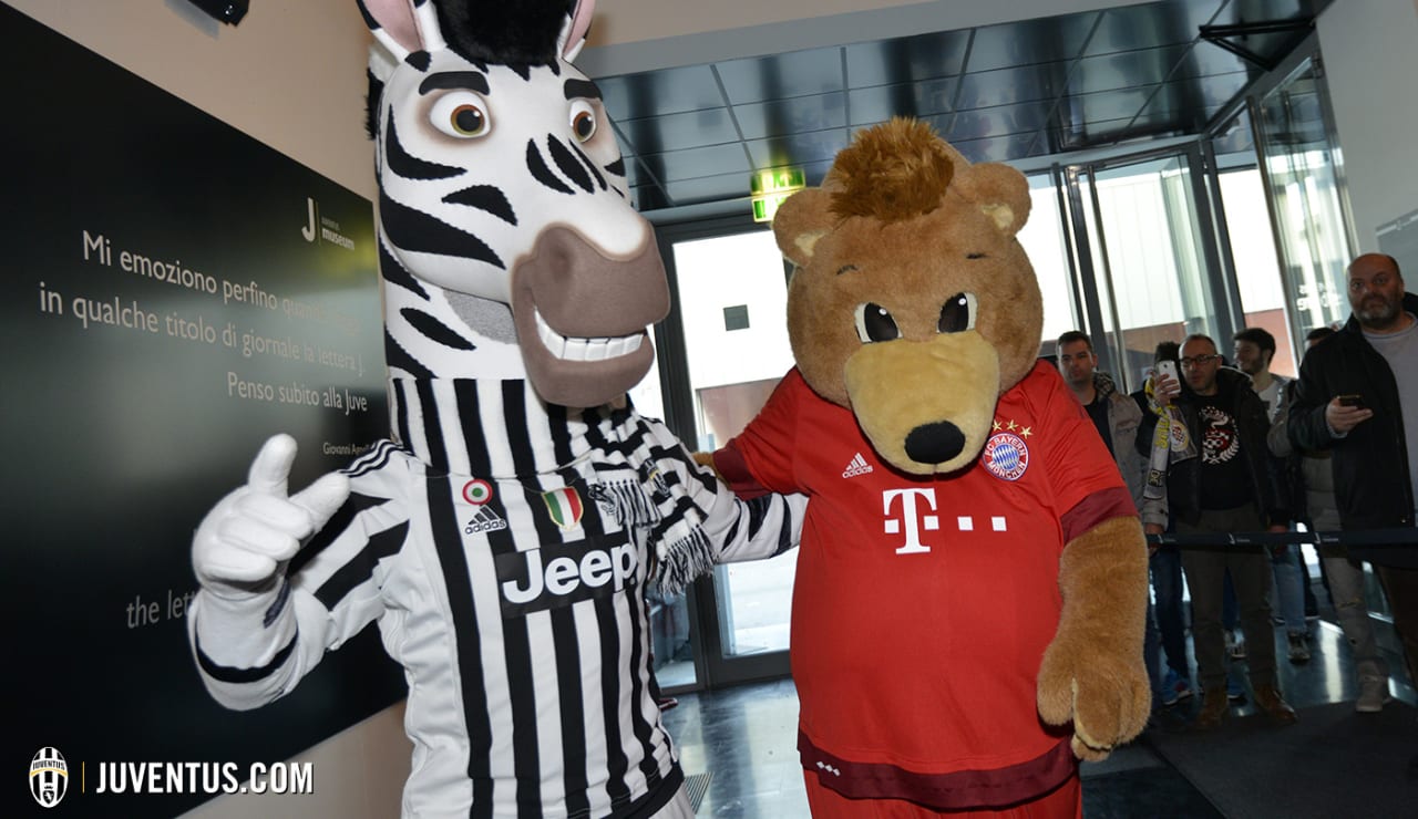J and Berni the final leg of the tour Juventus