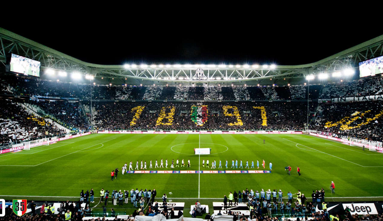 Six years of Juventus  Stadium tifo  Juventus 