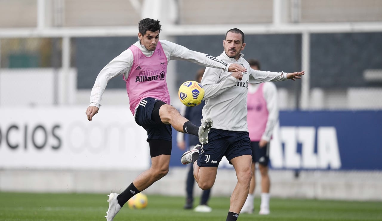 bonucci morata training 06 nov 9