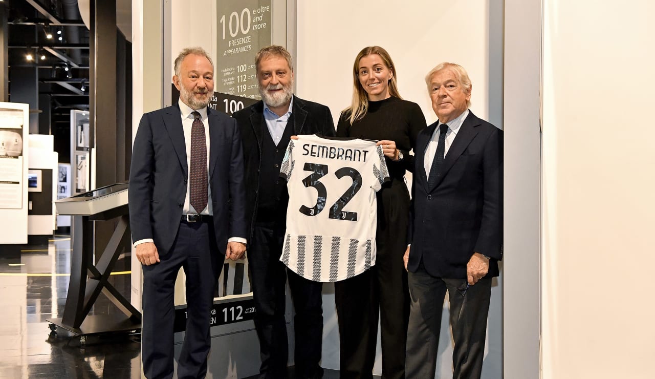Linda Sembrant allo Juventus Museum 7