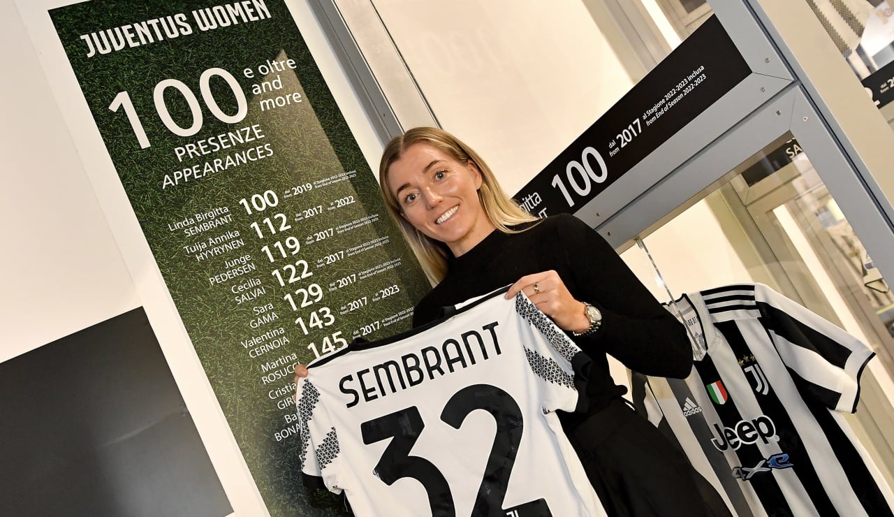Linda Sembrant allo Juventus Museum 5