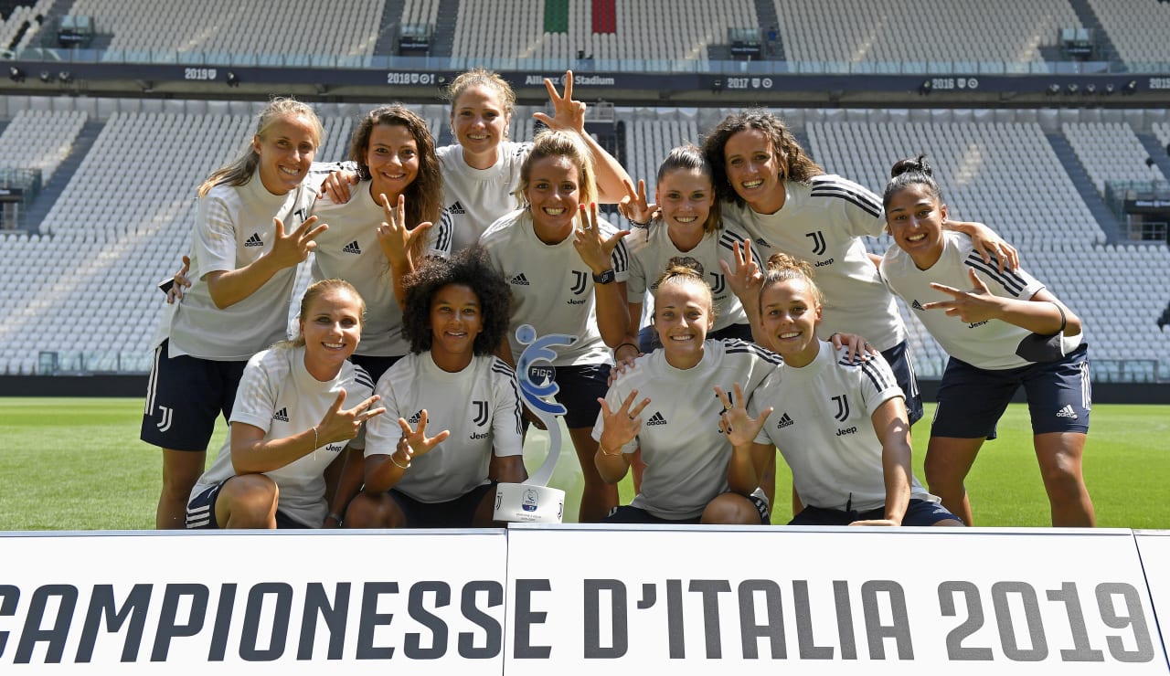 SCUDETTO WOMEN CONSEGNA ALLIANZ STADIUM_F1A1326