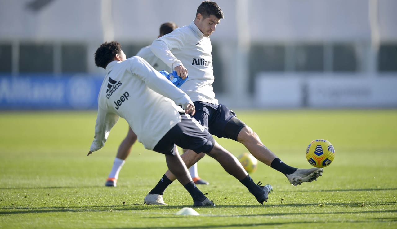 training mckennie e morata 20202611