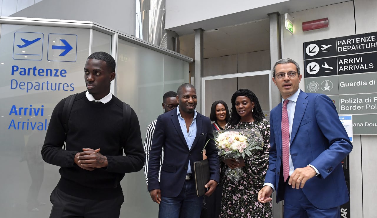 Timothy Weah arrival 4