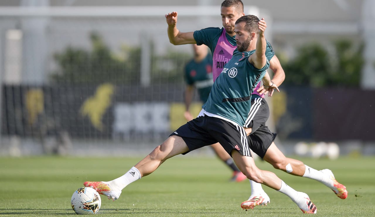 allenamento 9 pjanic bentancur