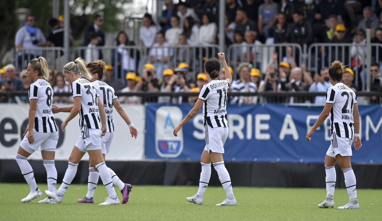 juventus women sassuolo scudetto18