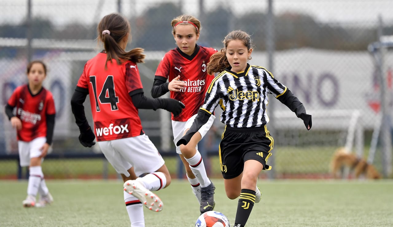 women under 10 11 vs Milan22