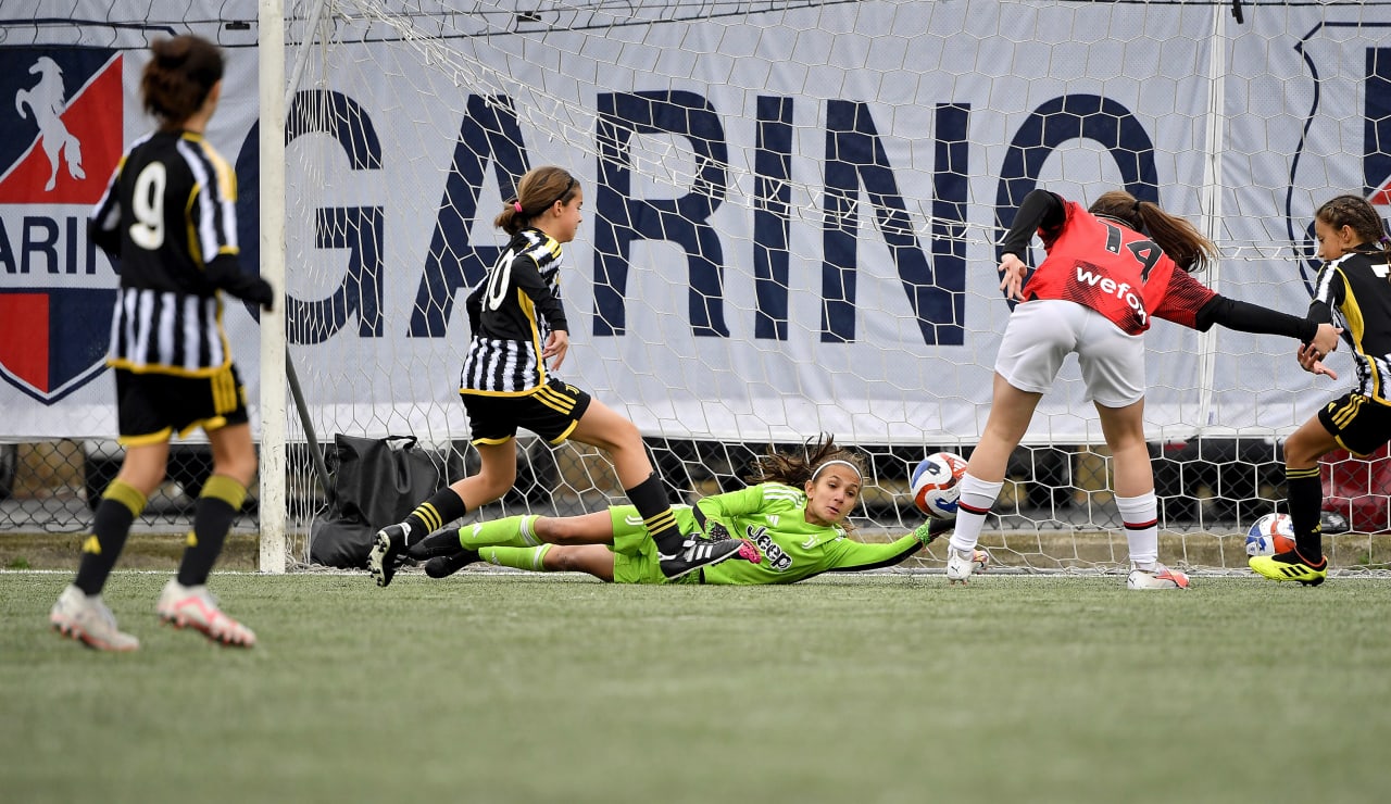 women under 10 11 vs Milan6