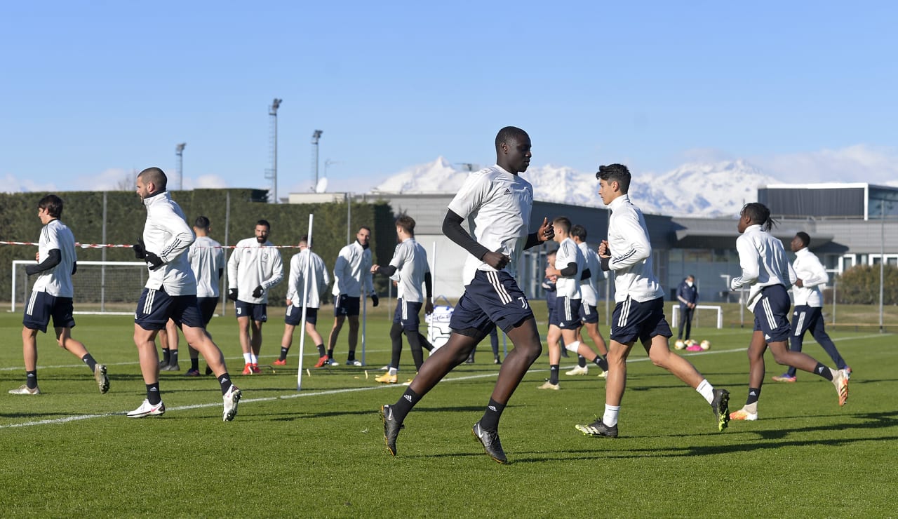 under 23 training 14 gennaio22