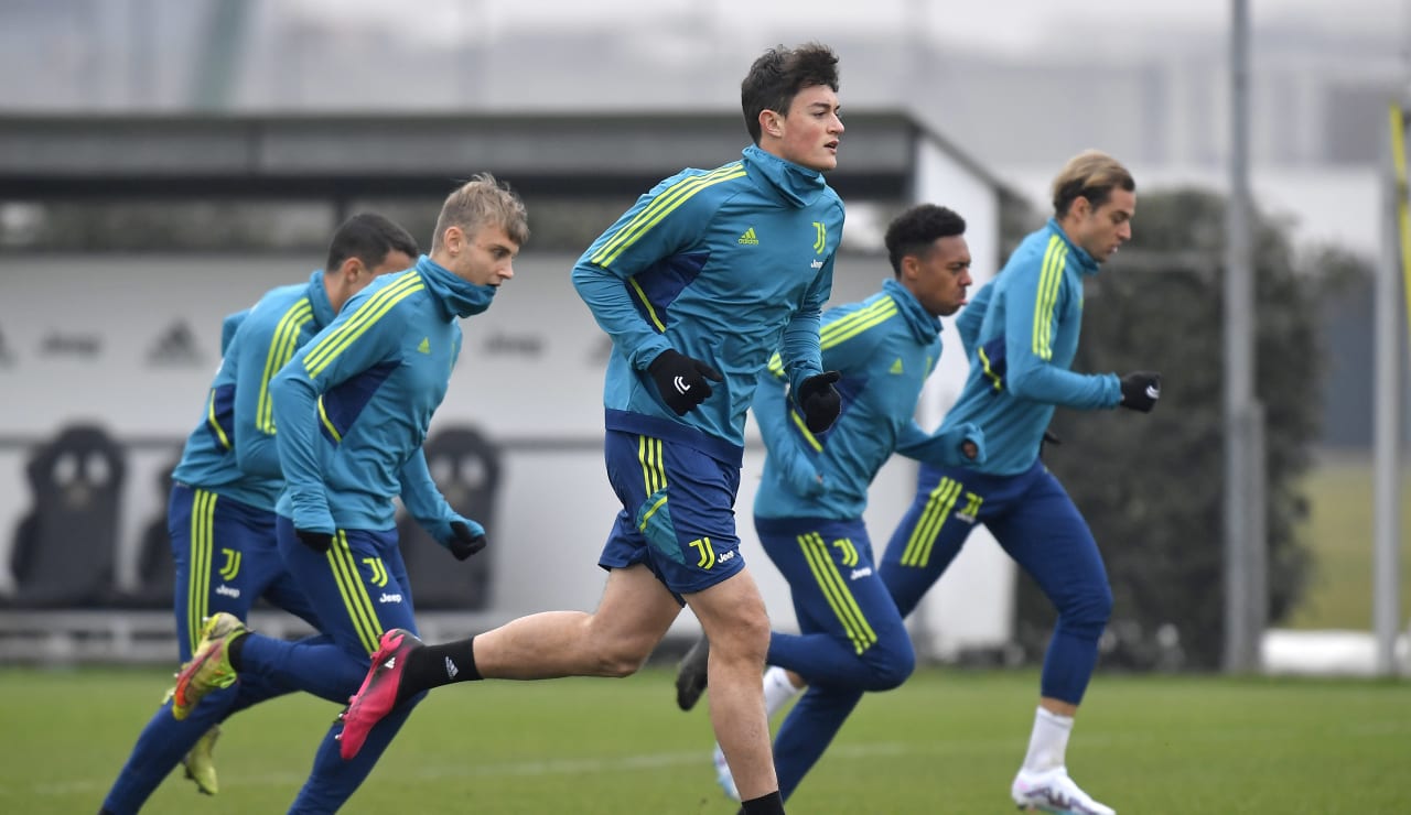 Allenamento della Juventus Next Gen 1