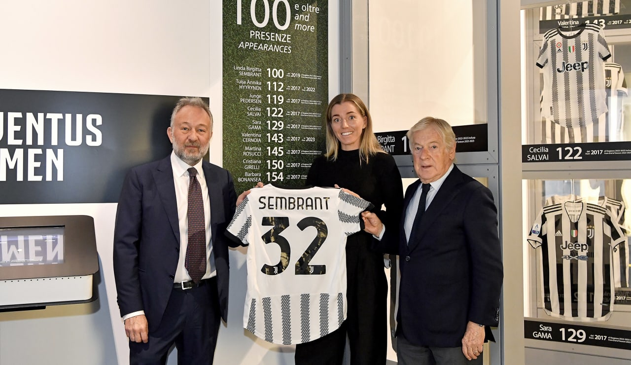 Linda Sembrant allo Juventus Museum 2