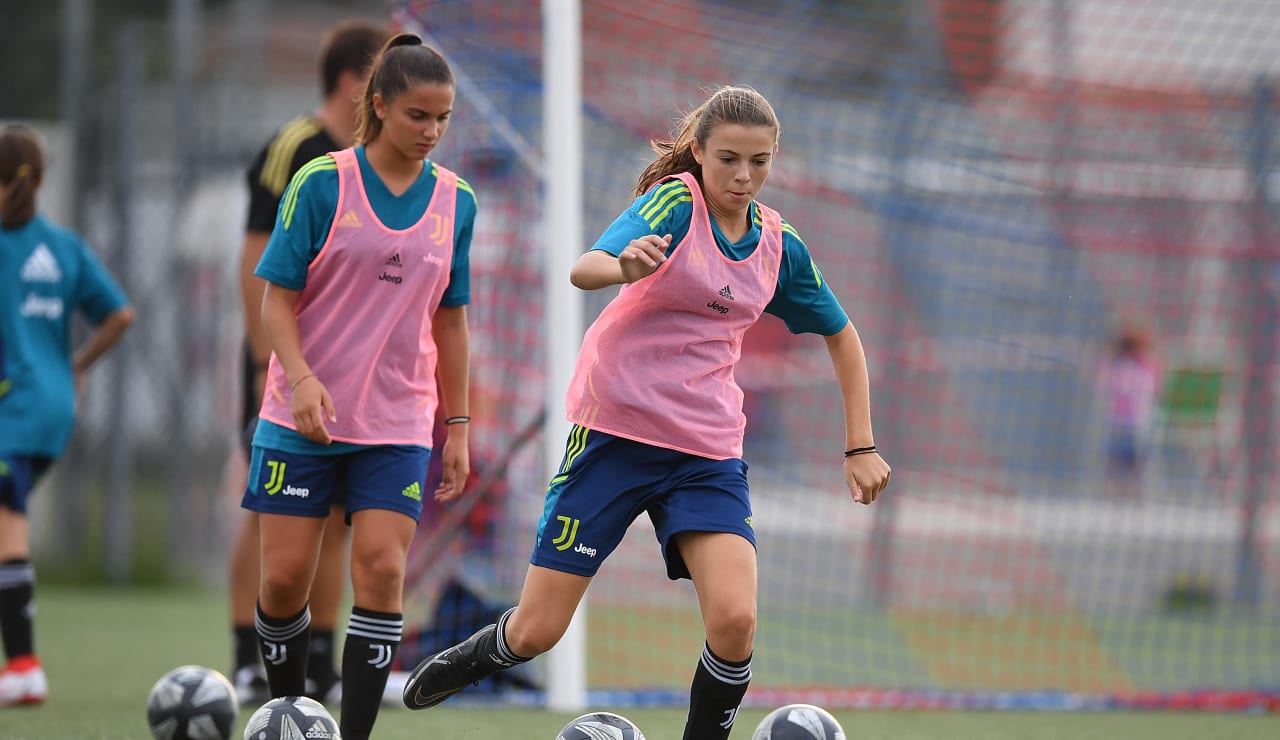 under 14 women first training 7