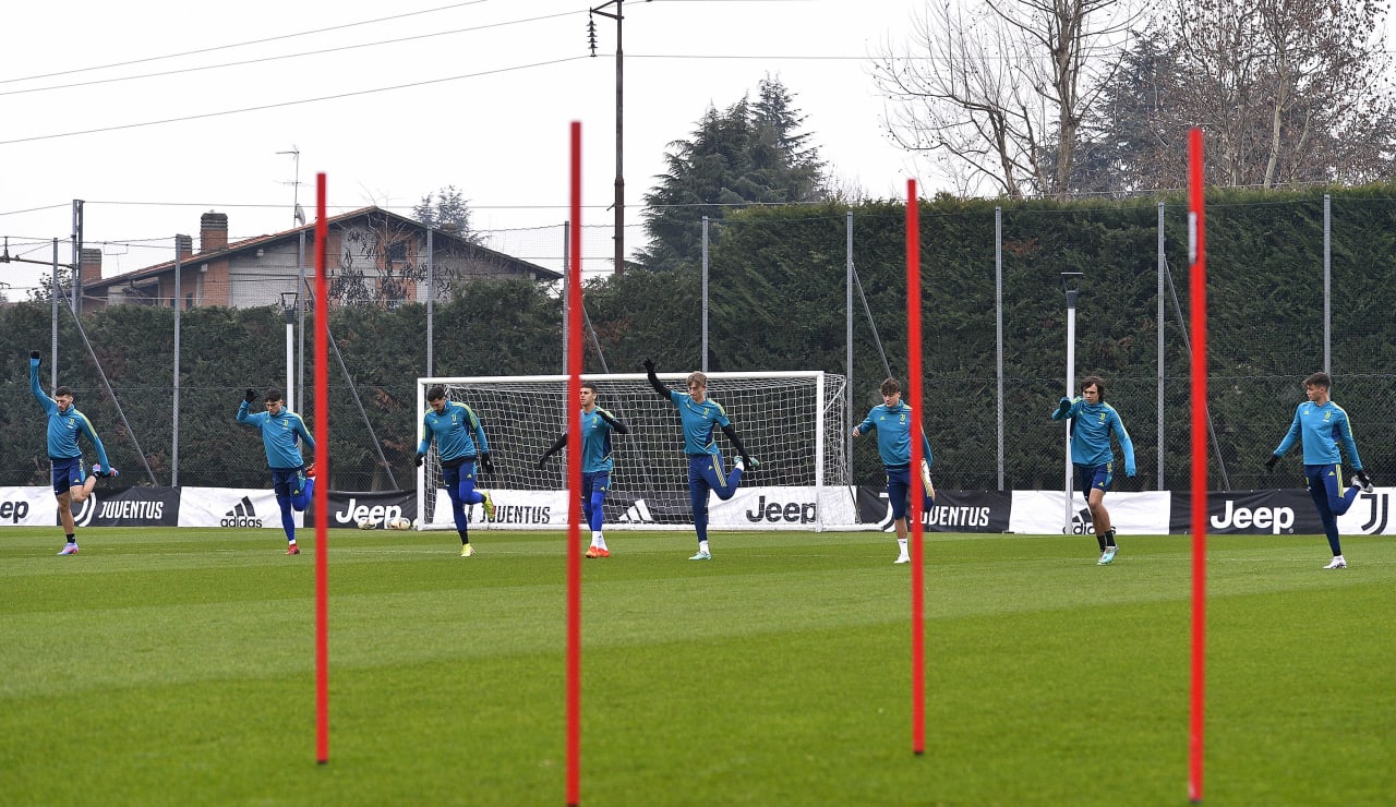 Allenamento della Juventus Next Gen 19