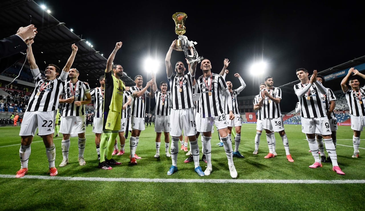 Esultanza Coppa Italia 19 maggio 2021 - 12