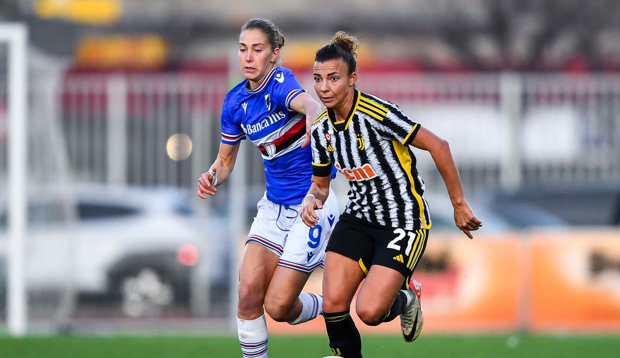 sampdoria vs juventus women 2023 29