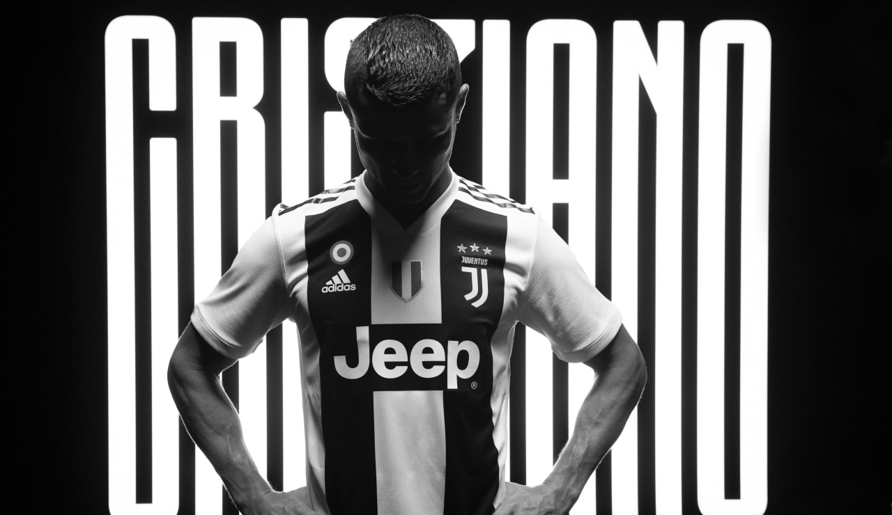 In Bianco E Nero Cristiano Ronaldo Juventus