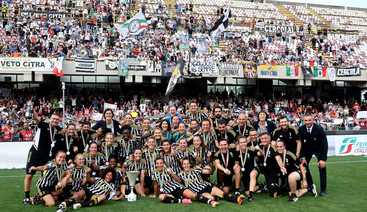 juventus women roma festeggiamenti 1