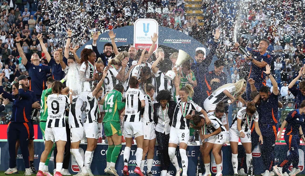 Foto festa coppa italia women 2