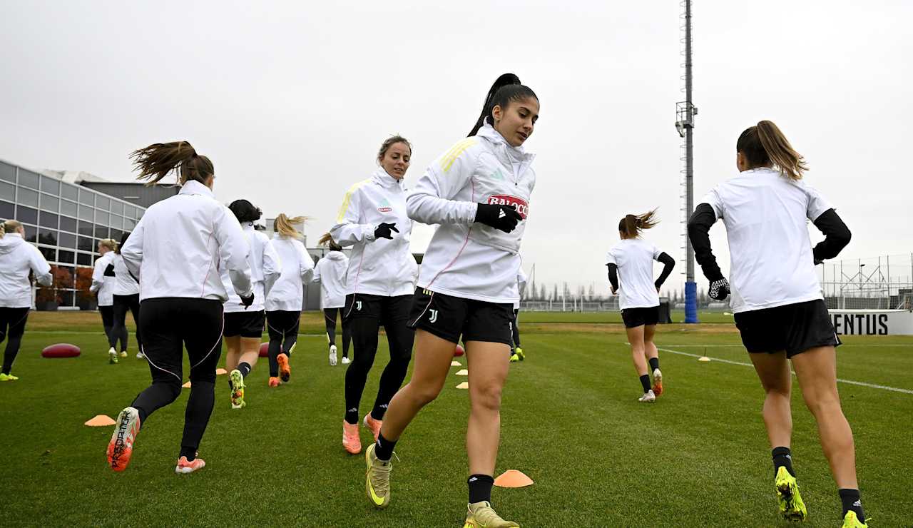 Juventus Women allenamento 16-12-25 2