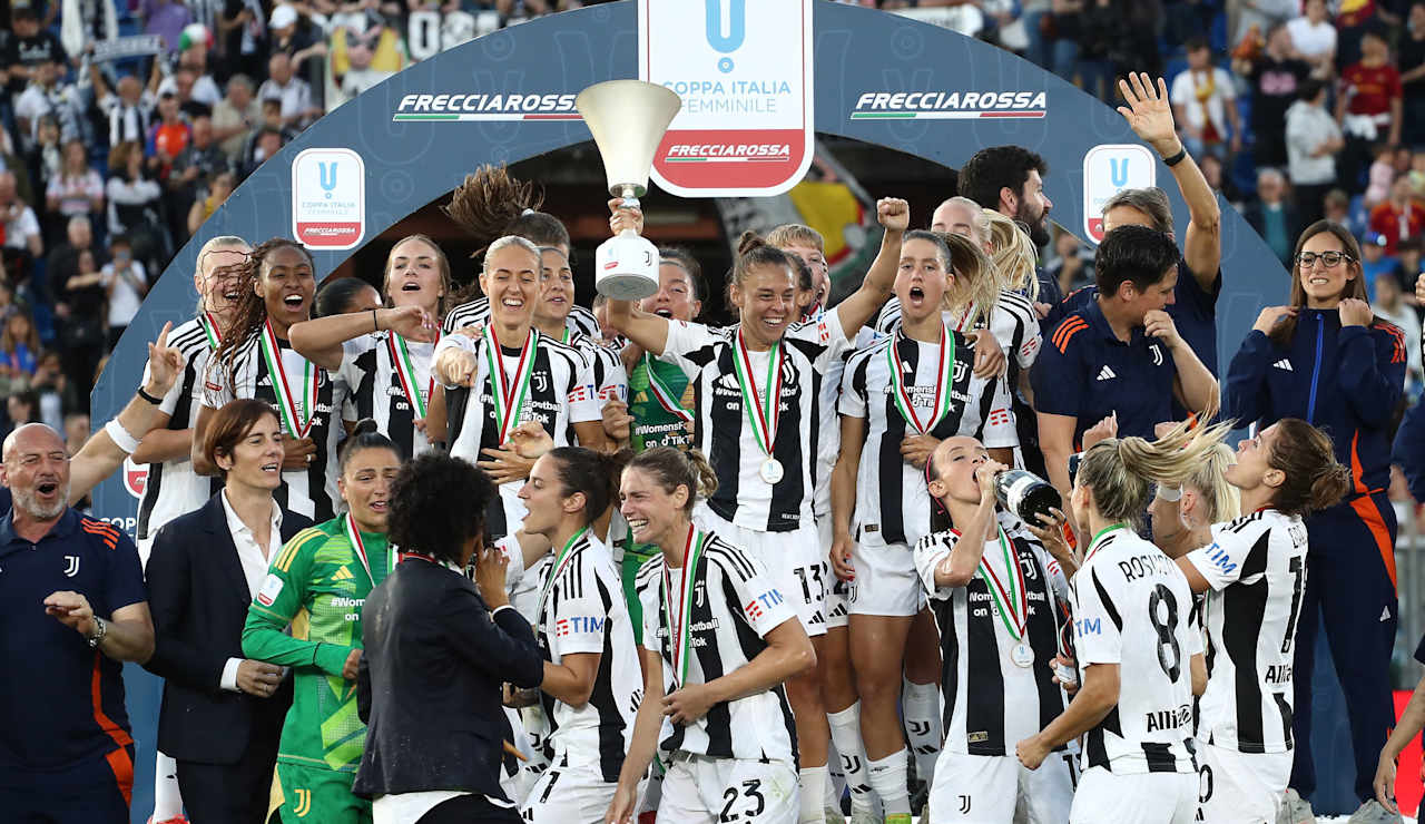 Foto festa coppa italia women 5