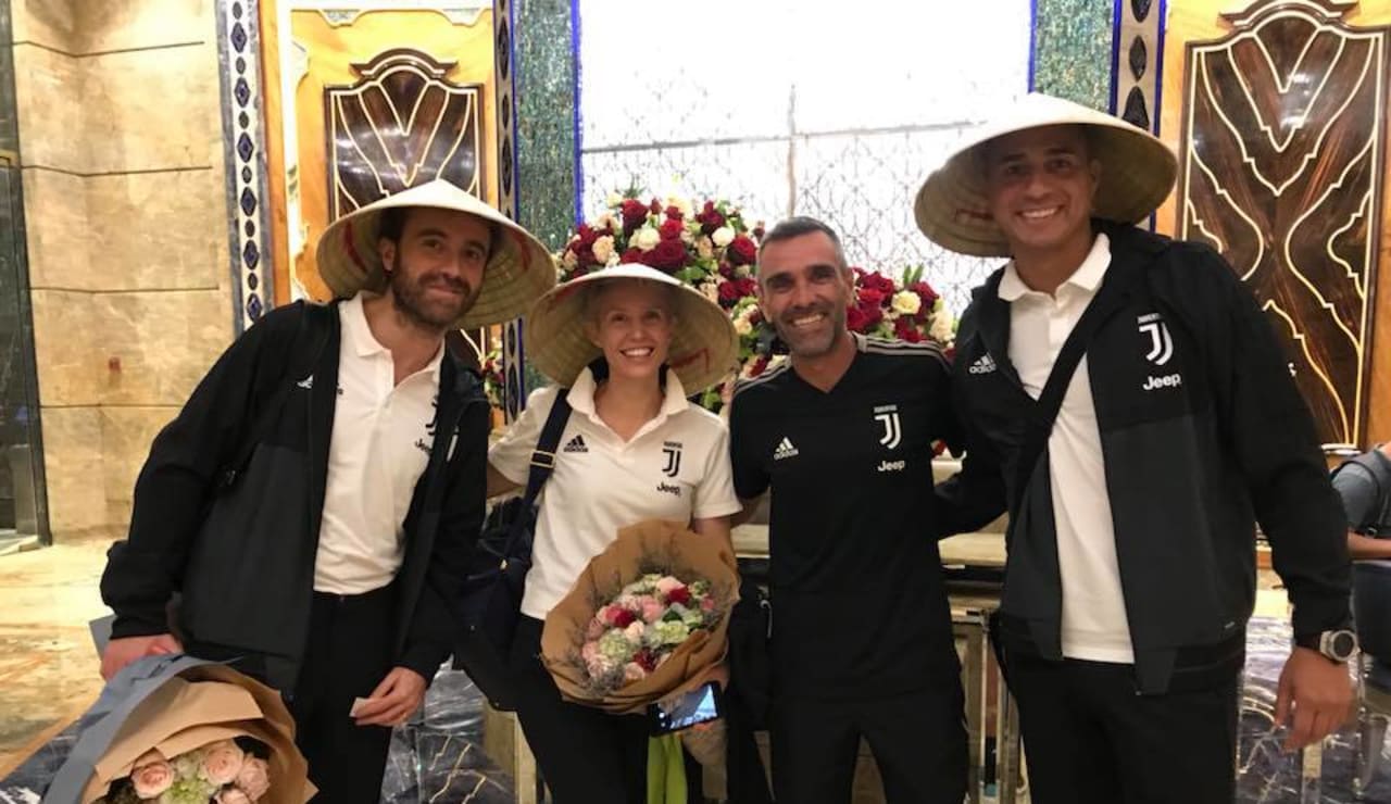 Juventus FC Legend David Trezeguet visits Juventus Academy Vietnam