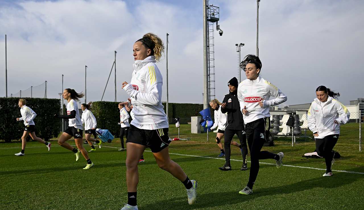 Juventus Women training 110226