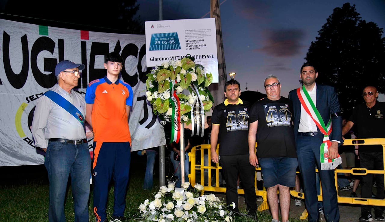 Heysel 40 - The commemoration in Grugliasco - 29-05-2025 - 16