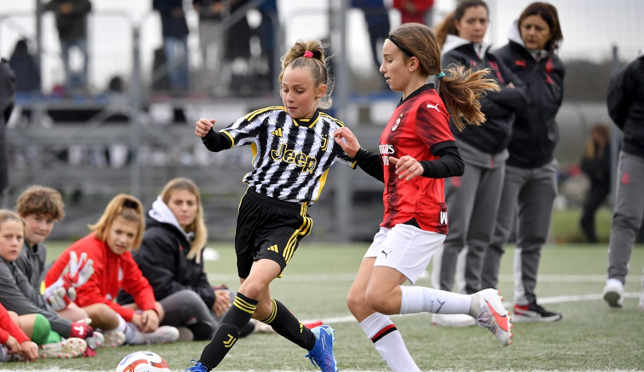women under 10 11 vs Milan19