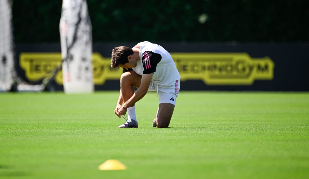 Last Training ahead of Juve-Milan  2