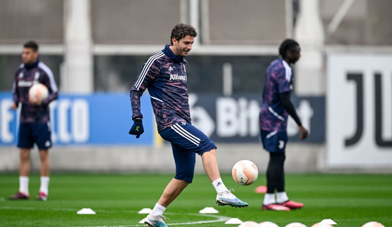 training pre nantes juve 11 LOCATELLI