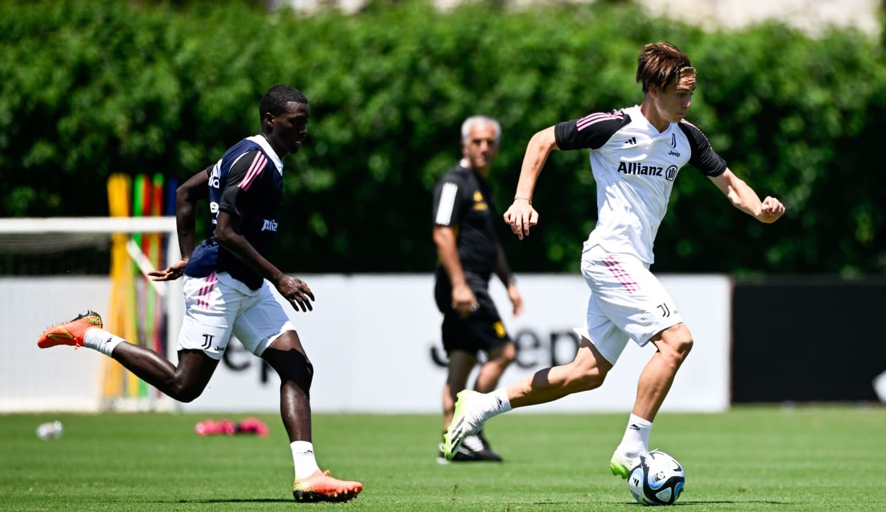 Last Training ahead of Juve-Milan  15