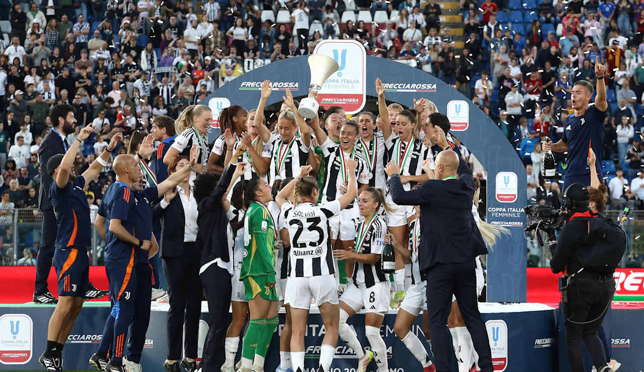 Foto festa coppa italia women 4
