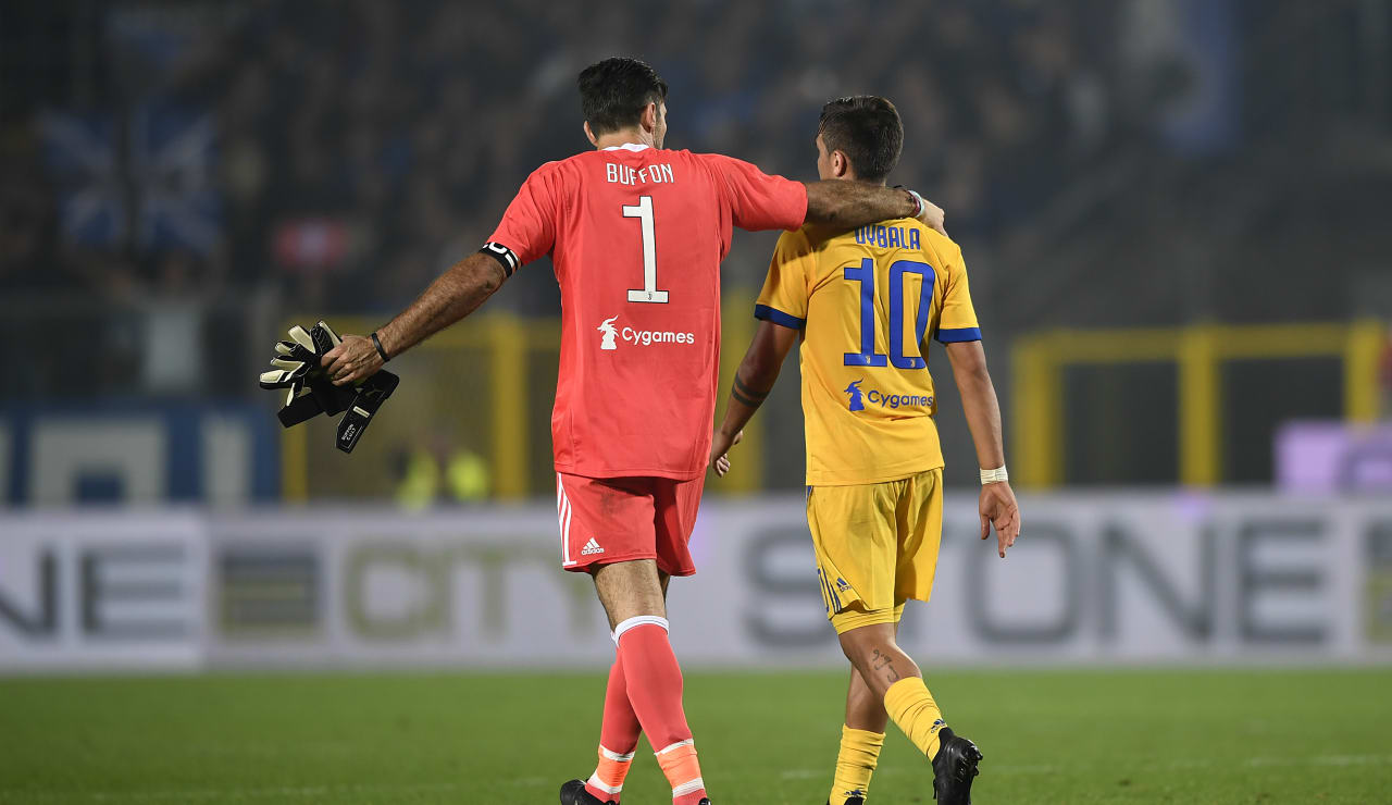 Buffon e Dybala