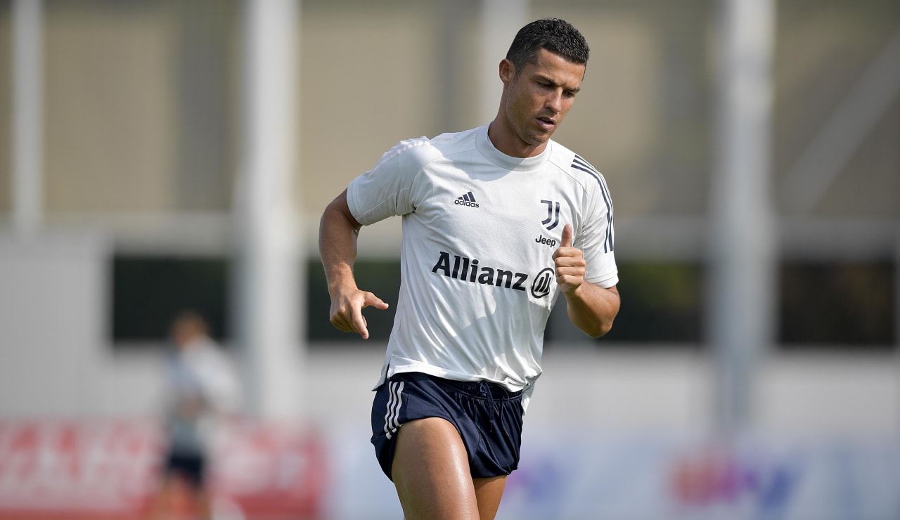 Ronaldo training