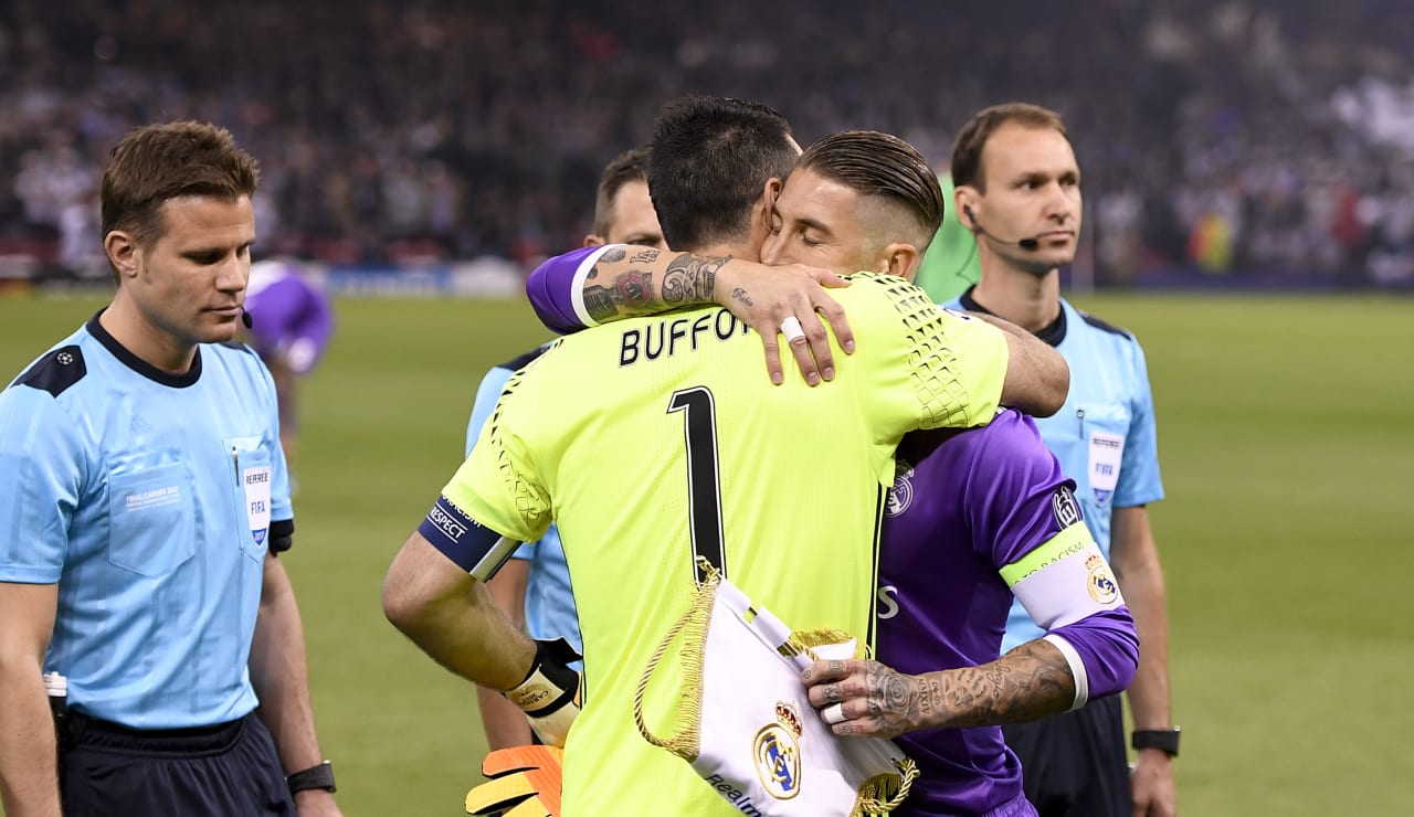 Buffon e Sergio Ramos