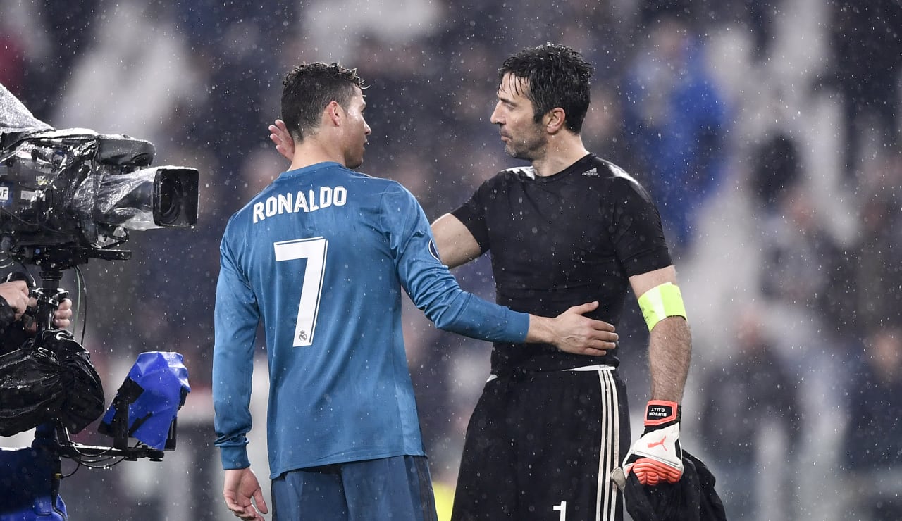 Buffon e Ronaldo