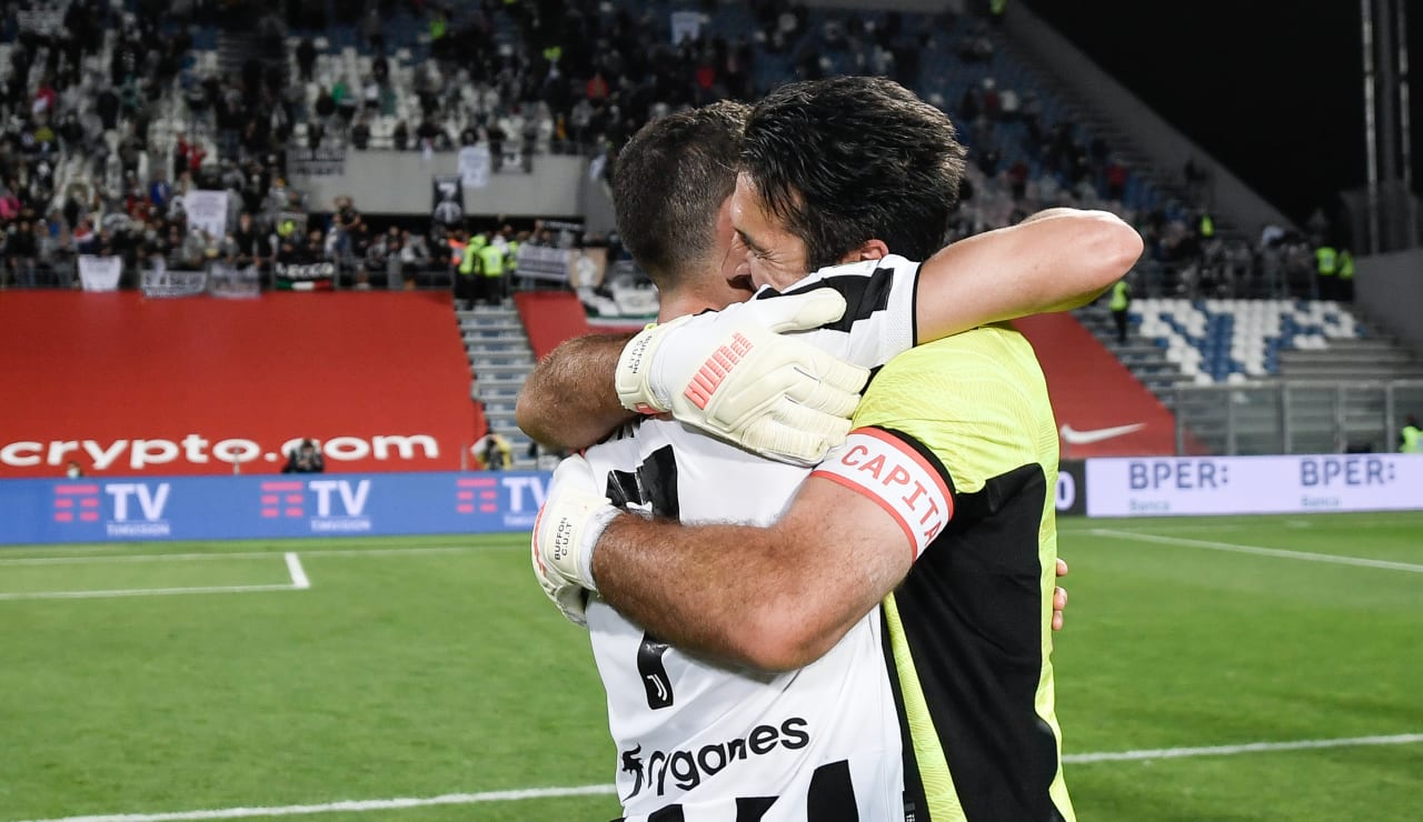 Buffon e CR7