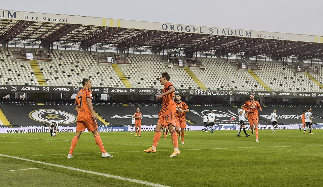 17 Spezia Juventus 1 novembre 2020