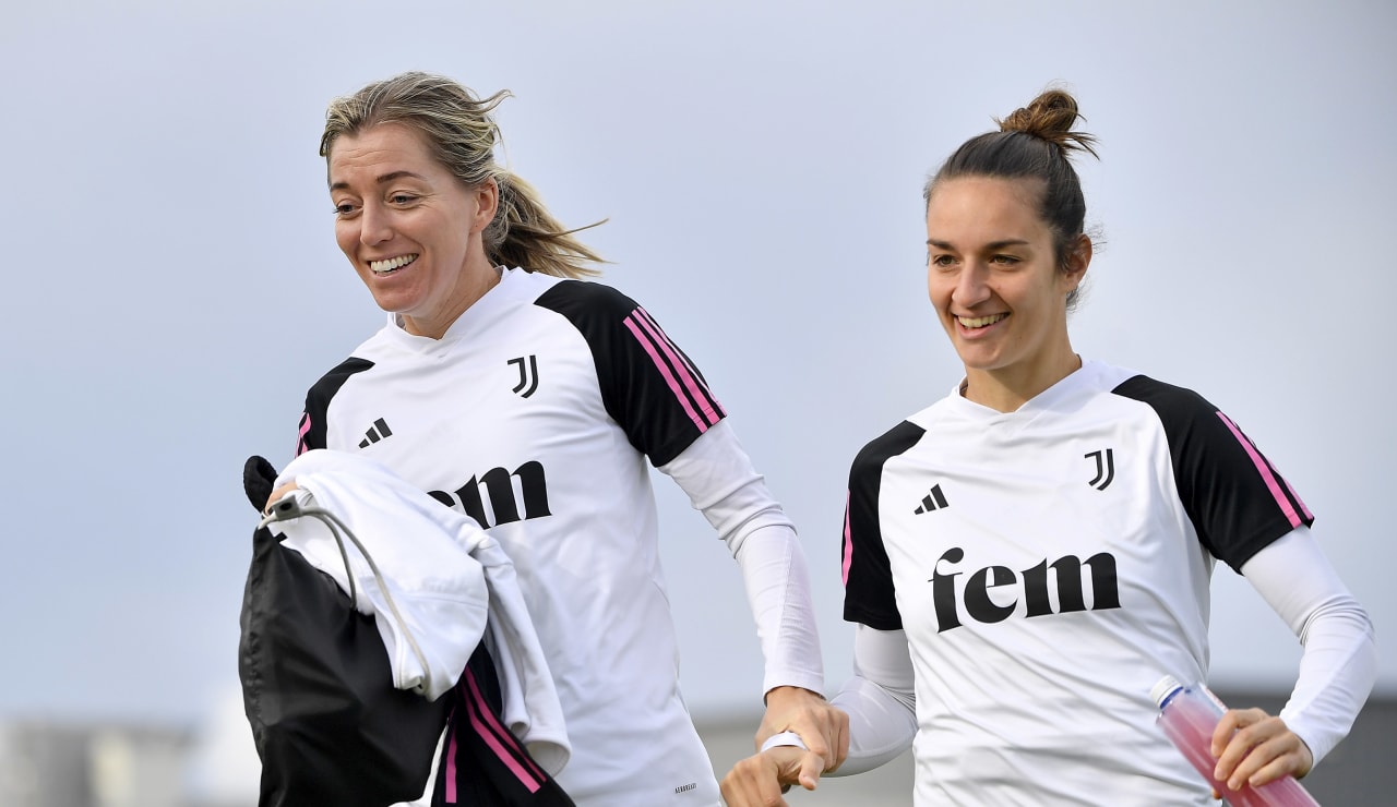 Allenamento Juventus Women verso l'Inter 2