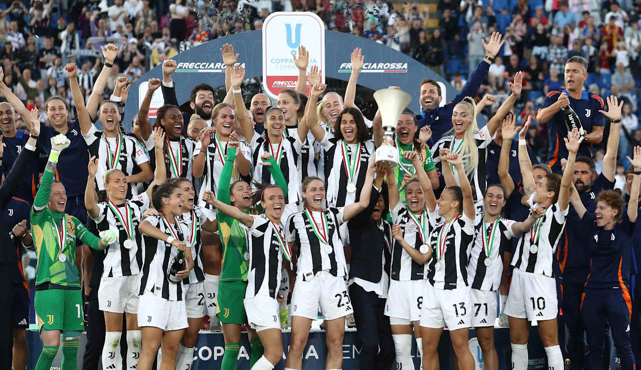 Foto festa coppa italia women 1