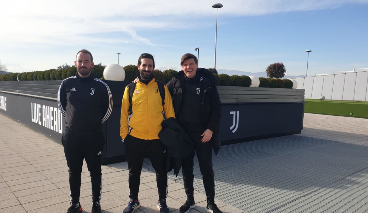 Coaches at Training Ground