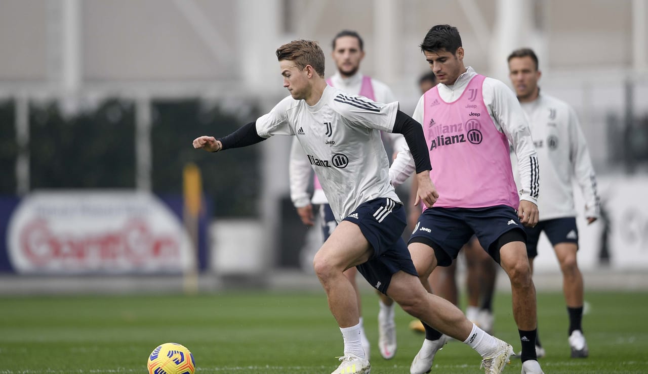 de ligt morata training 06 nov 6