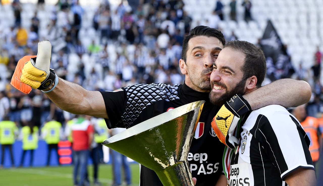 Buffon e Higuain