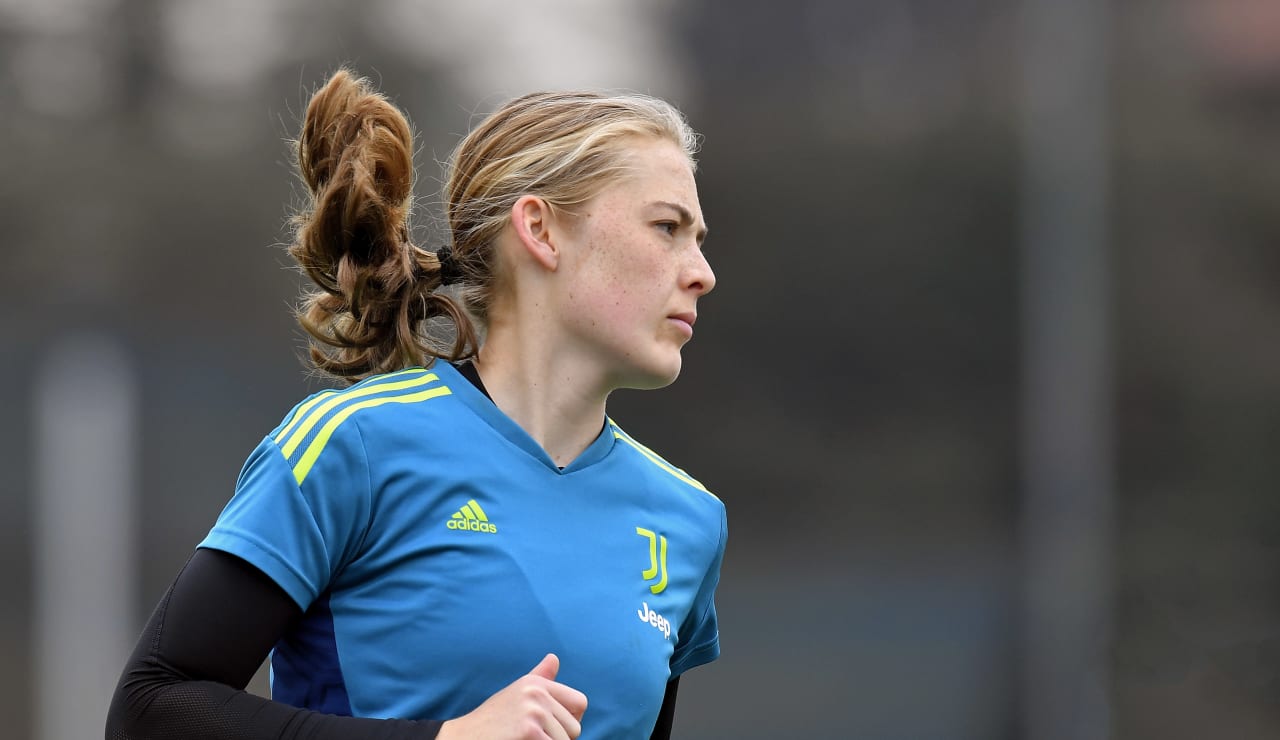 juventus women training 24 feb2