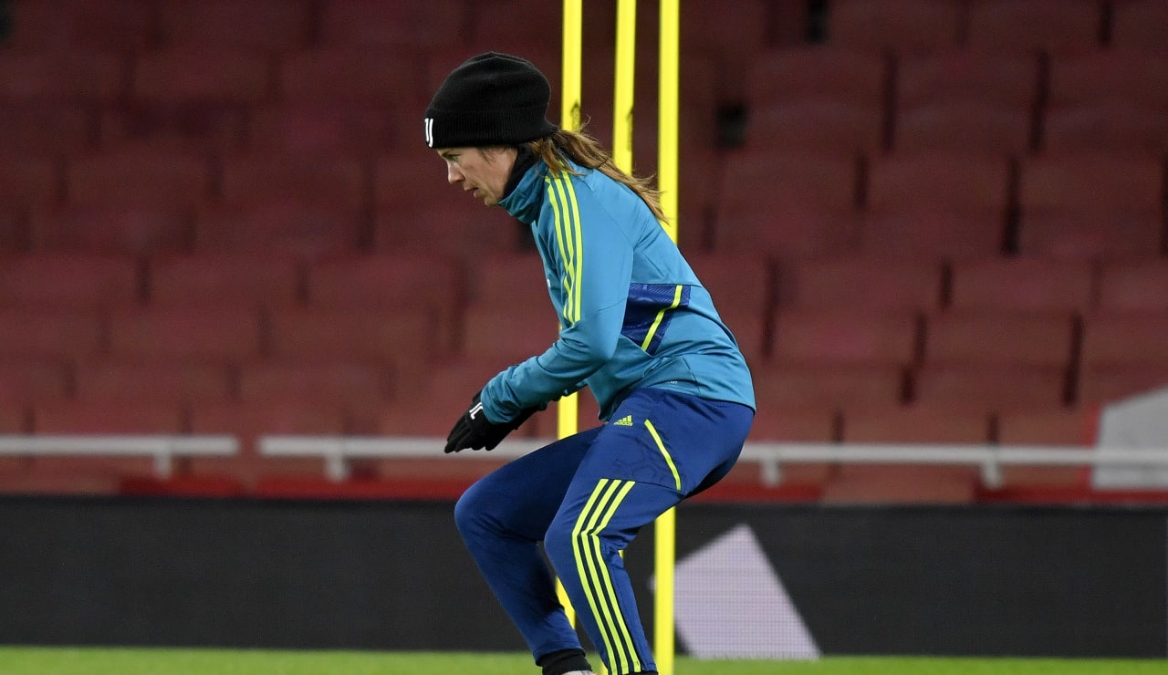 Allenamento Juventus Women all'Emirates Stadium16