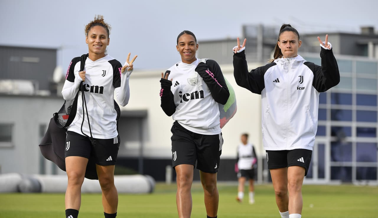 Allenamento Juventus Women verso l'Inter 1