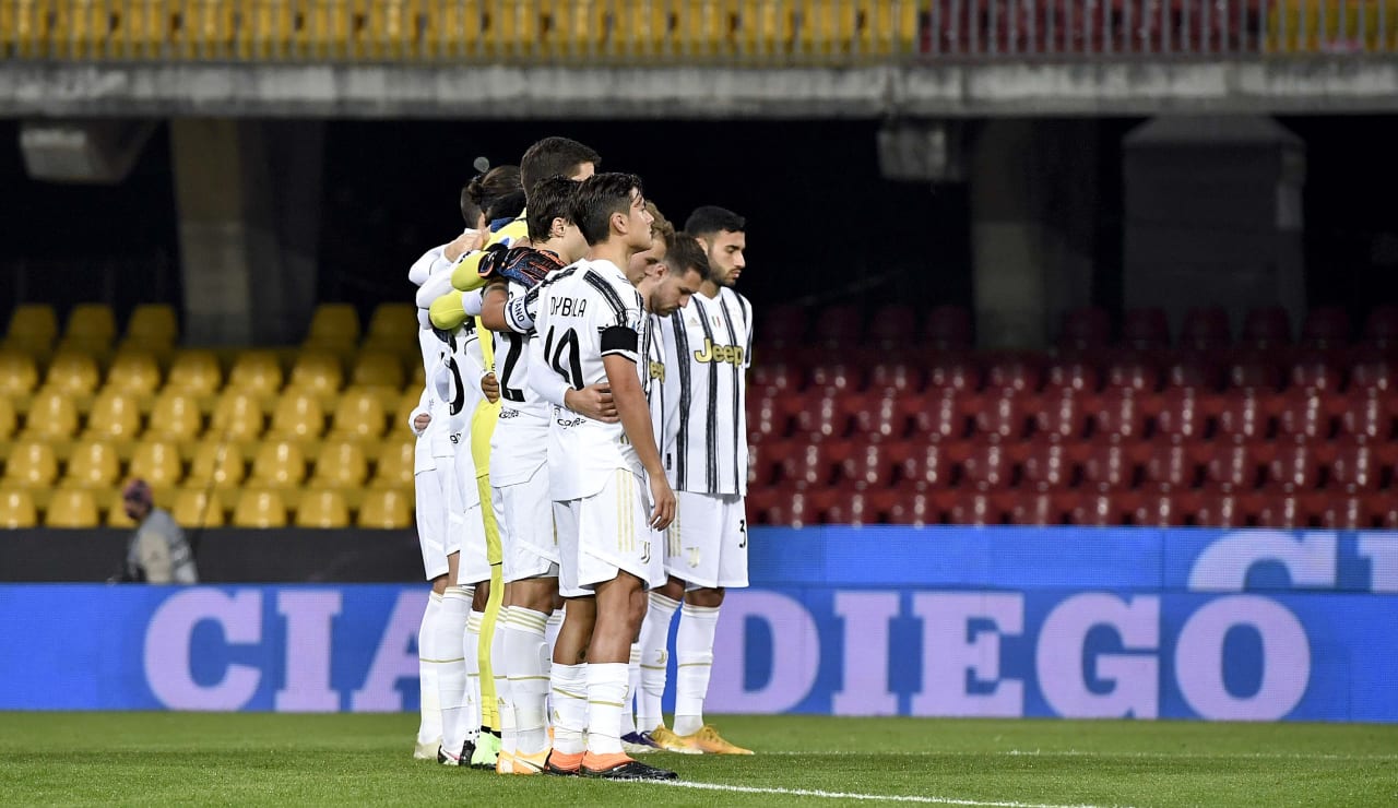 1-1 a Benevento - Juventus
