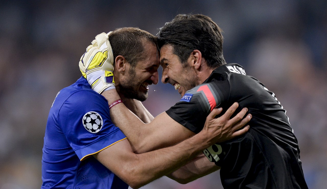 Buffon e Chiellini